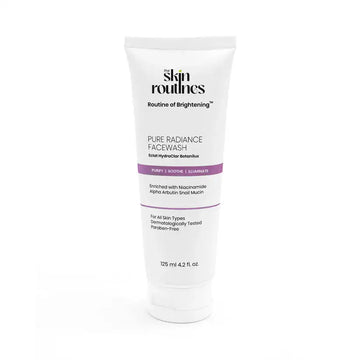 Routine of Brightening Pure Radiance Facewash